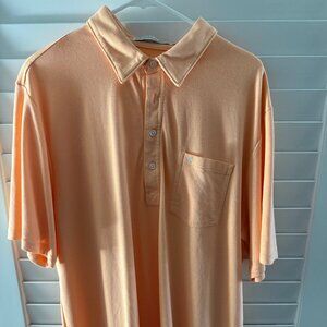 Men's XXL Criquet orange polo